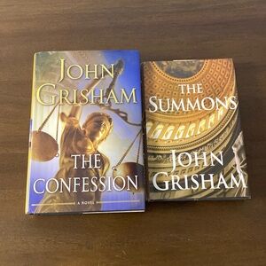 John Grisham Hardcover Reader’s Bundle (The Summons and The Confession)